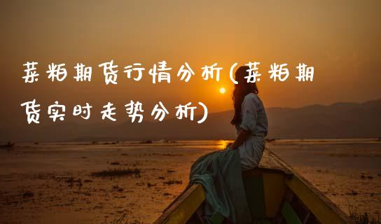 菜粕期货行情分析(菜粕期货实时走势分析)_https://www.hbaoqiang.com_内盘期货_第1张