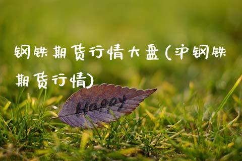 钢铁期货行情大盘(沪钢铁期货行情)_https://www.hbaoqiang.com_股票推荐_第1张