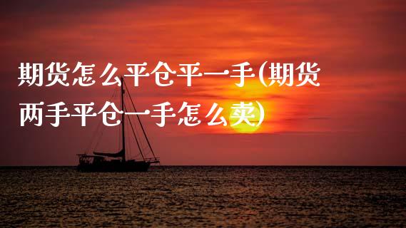 期货怎么平仓平一手(期货两手平仓一手怎么卖)_https://www.hbaoqiang.com_期货入门_第1张