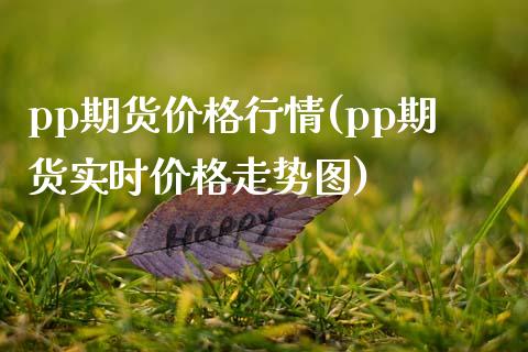 pp期货价格行情(pp期货实时价格走势图)_https://www.hbaoqiang.com_期货手续费_第1张