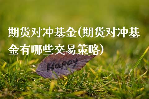 期货对冲基金(期货对冲基金有哪些交易策略)_https://www.hbaoqiang.com_股票推荐_第1张