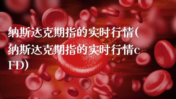 纳斯达克期指的实时行情(纳斯达克期指的实时行情cFD)_https://www.hbaoqiang.com_期货软件_第1张