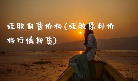 硅胶期货价格(硅胶原料价格行情期货)_https://www.hbaoqiang.com_期货故事_第1张