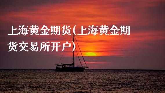 上海黄金期货(上海黄金期货交易所开户)_https://www.hbaoqiang.com_期货入门_第1张