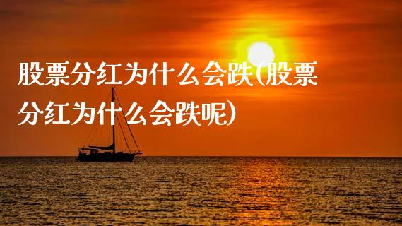 股票分红为什么会跌(股票分红为什么会跌呢)_https://www.hbaoqiang.com_期货开户_第1张