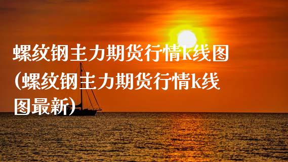 螺纹钢主力期货行情k线图(螺纹钢主力期货行情k线图最新)_https://www.hbaoqiang.com_理财百科_第1张