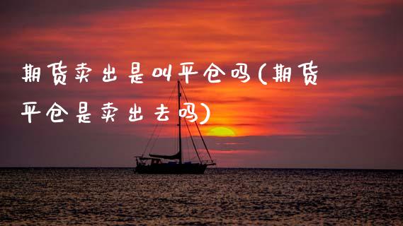 期货卖出是叫平仓吗(期货平仓是卖出去吗)_https://www.hbaoqiang.com_期货故事_第1张