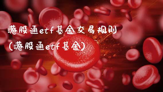 港股通etf基金交易规则(港股通etf基金)_https://www.hbaoqiang.com_期货故事_第1张