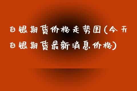 白银期货价格走势图(今天白银期货最新消息价格)_https://www.hbaoqiang.com_期货开户_第1张