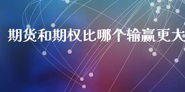 期货和期权比哪个输赢更大_https://www.hbaoqiang.com_期货行情_第1张
