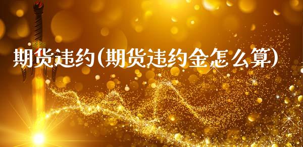 期货违约(期货违约金怎么算)_https://www.hbaoqiang.com_股票推荐_第1张