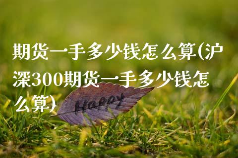 期货一手多少钱怎么算(沪深300期货一手多少钱怎么算)_https://www.hbaoqiang.com_期货入门_第1张