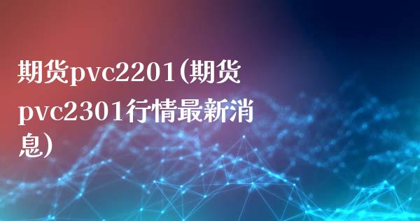 期货pvc2201(期货pvc2301行情最新消息)_https://www.hbaoqiang.com_实战心得_第1张