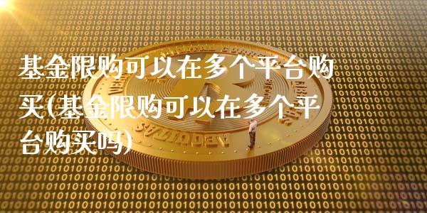 基金限购可以在多个平台购买(基金限购可以在多个平台购买吗)_https://www.hbaoqiang.com_国际期货_第1张
