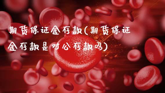 期货保证金存款(期货保证金存款是对公存款吗)_https://www.hbaoqiang.com_期货直播_第1张