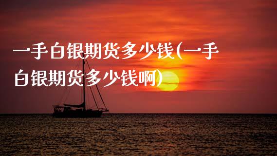 一手白银期货多少钱(一手白银期货多少钱啊)_https://www.hbaoqiang.com_实战心得_第1张
