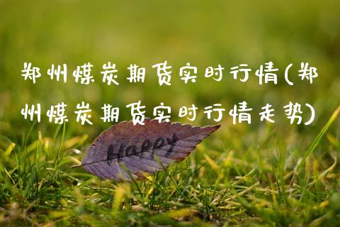 郑州煤炭期货实时行情(郑州煤炭期货实时行情走势)_https://www.hbaoqiang.com_纳指期货_第1张