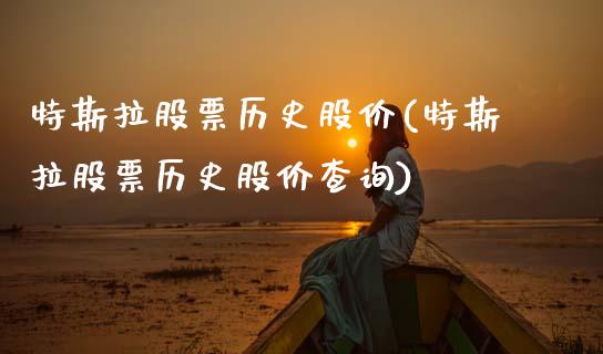 特斯拉股票历史股价(特斯拉股票历史股价查询)_https://www.hbaoqiang.com_恒指期货_第1张