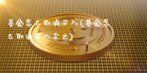 基金怎么取消买入(基金怎么取消买入卖出)_https://www.hbaoqiang.com_股指期货_第1张