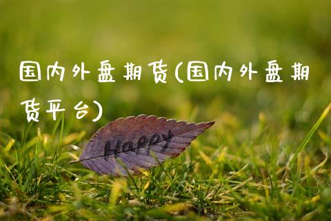 国内外盘期货(国内外盘期货平台)_https://www.hbaoqiang.com_期货手续费_第1张