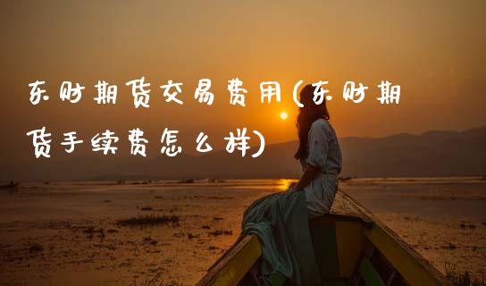 东财期货交易费用(东财期货手续费怎么样)_https://www.hbaoqiang.com_股指期货_第1张