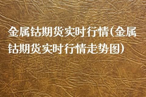 金属钴期货实时行情(金属钴期货实时行情走势图)_https://www.hbaoqiang.com_恒指期货_第1张