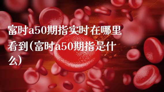富时a50期指实时在哪里看到(富时a50期指是什么)_https://www.hbaoqiang.com_股指期货_第1张