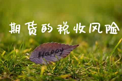 期货的税收风险_https://www.hbaoqiang.com_期货行情_第1张
