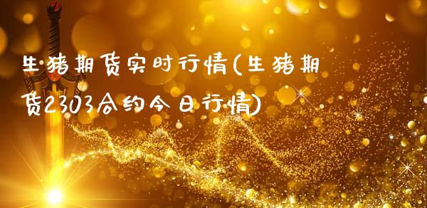 生猪期货实时行情(生猪期货2303合约今日行情)_https://www.hbaoqiang.com_实战心得_第1张