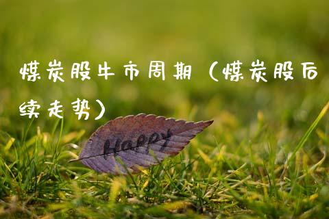 煤炭股牛市周期（煤炭股后续走势）_https://www.hbaoqiang.com_期货入门_第1张
