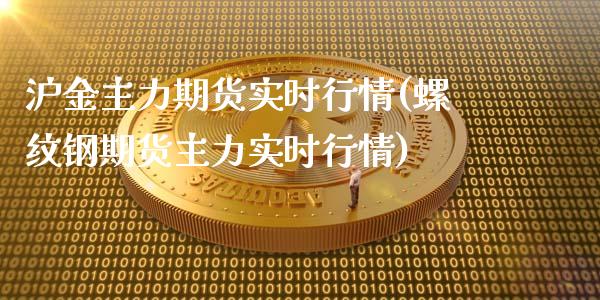 沪金主力期货实时行情(螺纹钢期货主力实时行情)_https://www.hbaoqiang.com_德指期货_第1张