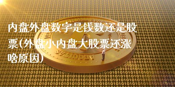 内盘外盘数字是钱数还是股票(外盘小内盘大股票还涨啥原因)_https://www.hbaoqiang.com_期货直播_第1张